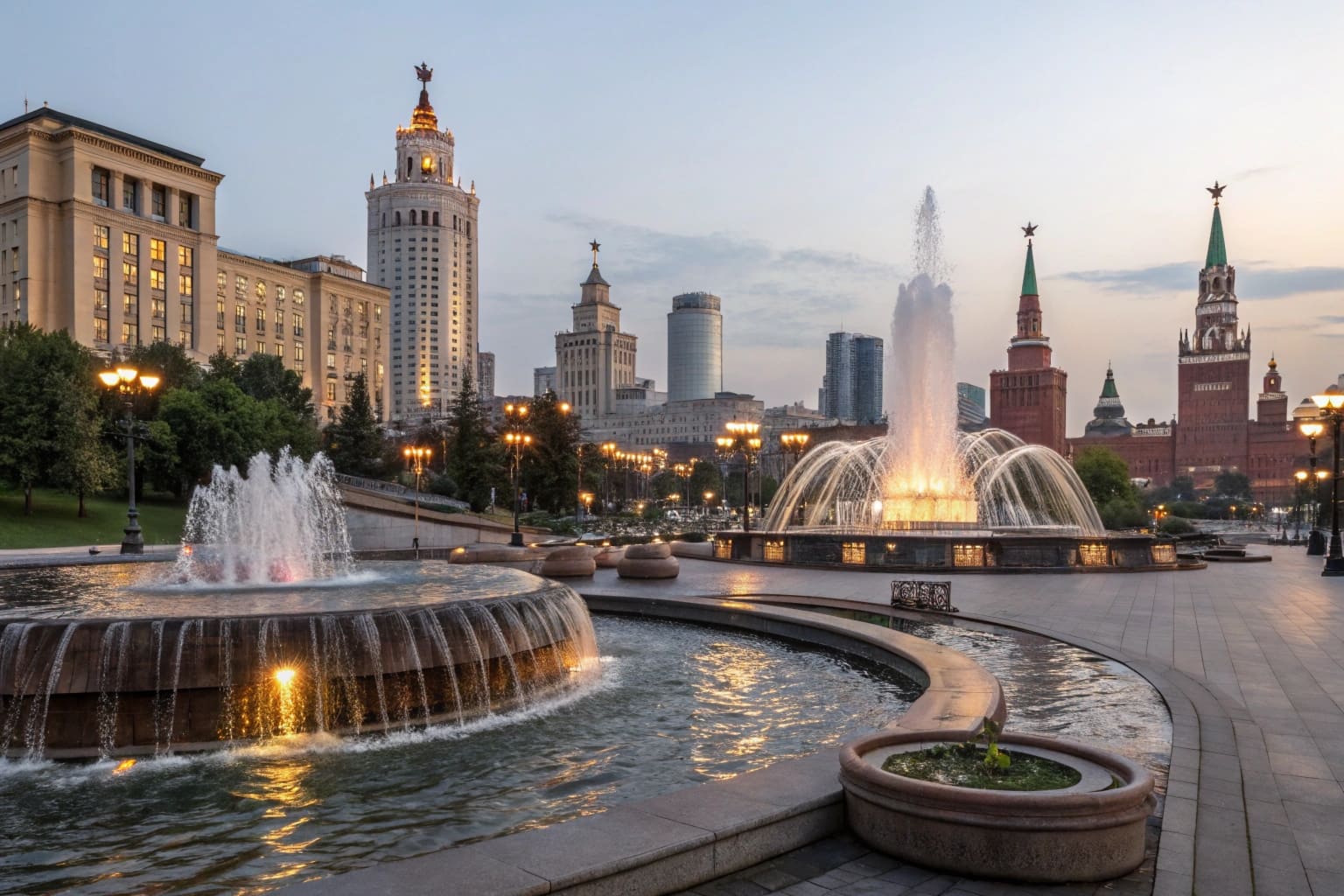 Комплексное проектирование фонтанов для крупных городских ансамблей 1 Комплексное проектирование фонтанов для крупных городских ансамблей