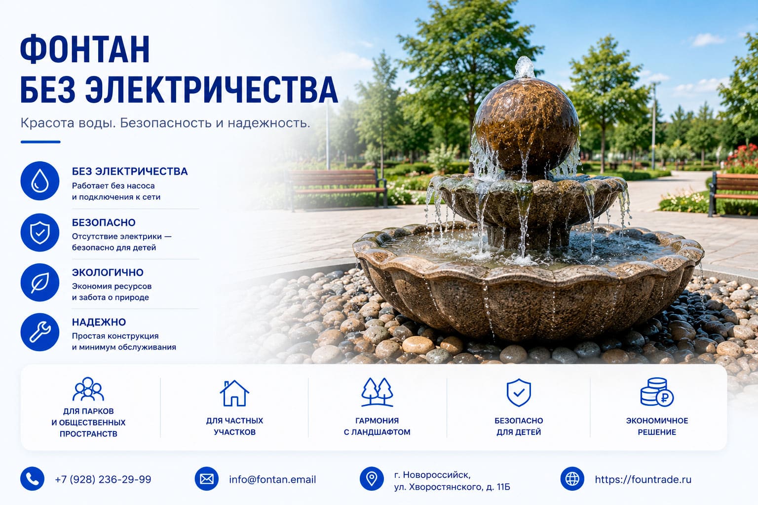 Фонтан без электричества 5 Фонтан без электричества