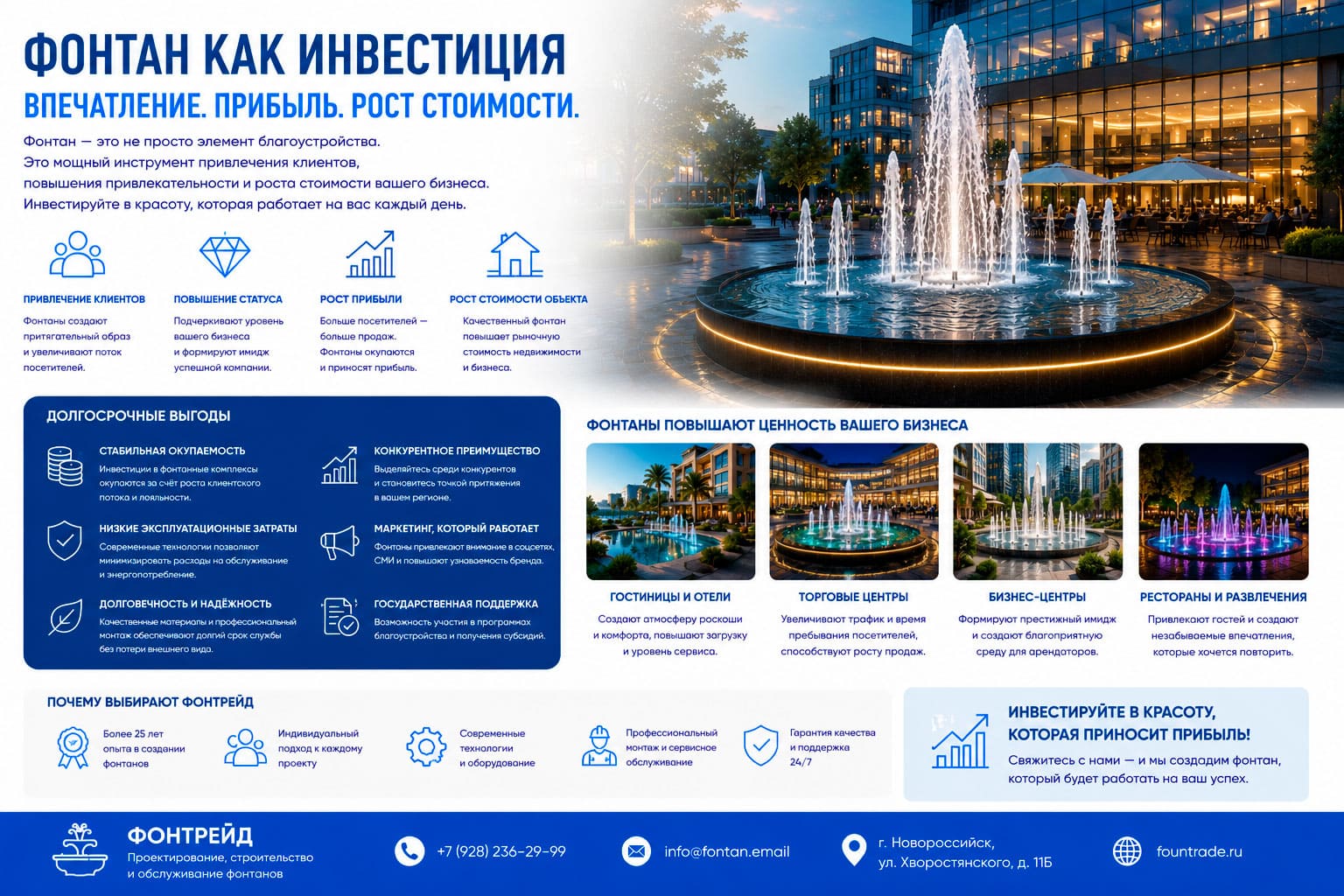 Фонтан как инвестиция 1 Фонтан как инвестиция