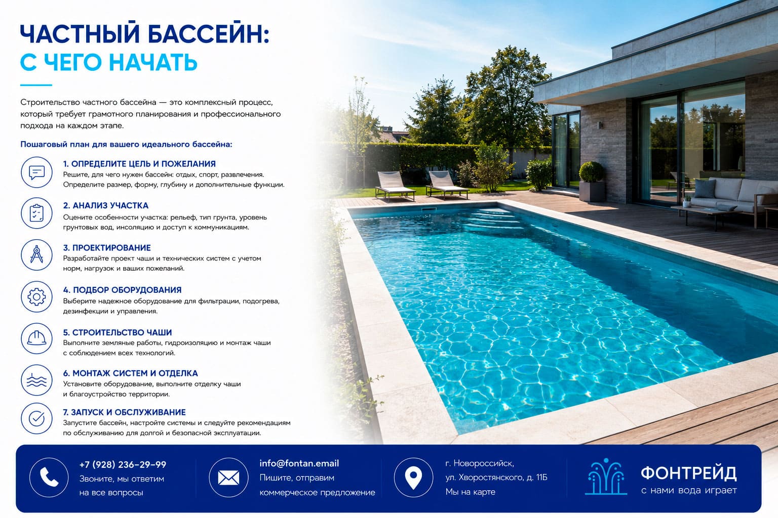 Частный бассейн: с чего начать 3 Частный бассейн: с чего начать