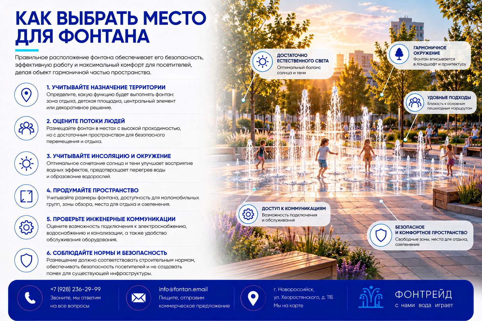 Как выбрать место для фонтана 1 Как выбрать место для фонтана